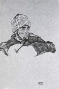 Egon Schiele Russian prisoner of war oil painting on canvas